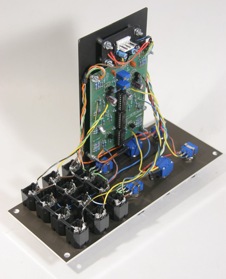 MS20 PCB, bronze panel image